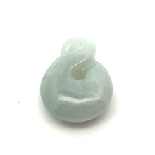 White flame jade pendant