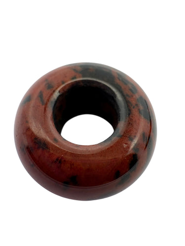Donut Jade Beads, Sku#BG76