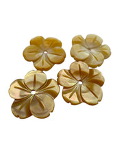 Yellow Flower Mother Of Pearl, SKU#M4651
