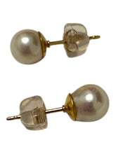 Japanese akoya pearl studs, 14KGF, SKU#Jakoya3