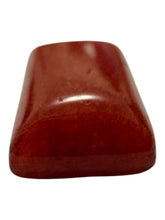 Orange agate jade bead, SKU#M873