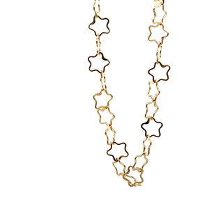 14KGF 8.12mm Flat Star Chain, SKU#SM1419F
