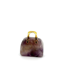 Amethyst purse charm SKU#M3035