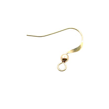 Ear Wire Flat with bead, SKU#4006409