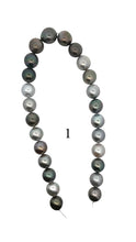 100% Natural Tahitian pearl strands, AAA, 15-17mm. SKU#THP123