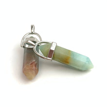 Amazonite Silver Plated Pendant Sku#M1434