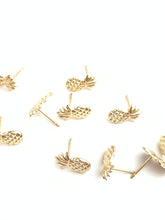 14kGF Pineapple Studs Sku#1161-4