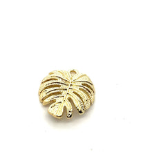 Gold leaf charm SKU#M3350