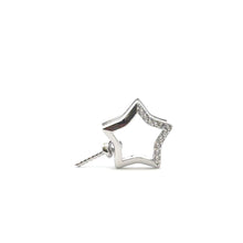 Silver plated star bail with add on Peg, SKU#M3725S