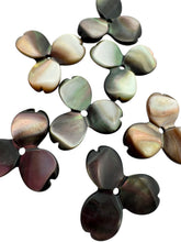 Carved MOP, tear drop shape mother of pearl. SKU#M4683