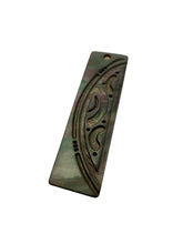 Rectangle carved mother of pearl, SKU#M3542