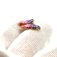 Butterfly Charm, Gold Plated, Sku#M3195