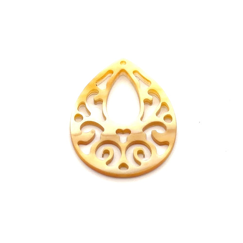 Mother Of Pearl Tear Drop, Sku#M2072