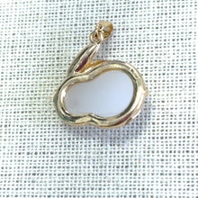 Rabbit Pendant, Bunny Pendant, Gold Plated, M4410