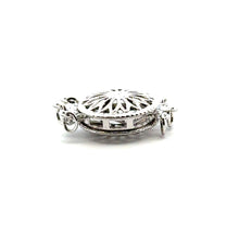 White gold bead clasp, SKU#WG/88