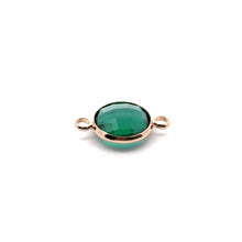 Emerald Green triangle shape crystal charm,SKU#M2148emerald