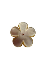 Yellow flower mother of pearl, SKU#M4608