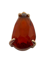 Champagne tear drop crystal charm, SKU#M2152champagne