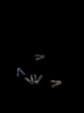 Abalone MOP letter pendant “V”