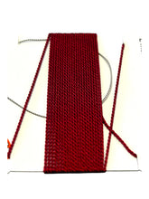 Garnet Bead Cord - Perlseide