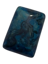 Blue agate bead, SKU#M876