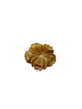 Yellow flower mother of pearl, SKU#M4612