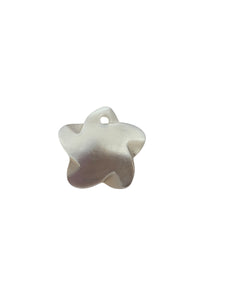 10mm white Mother Of Pearl Flower, SKU#M3j92