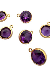 6mm, Gold filled , 3A, Cubic Zicronia Bezel 
SKU#4000059SDAM