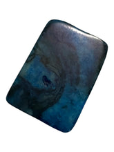 Blue agate bead, SKU#M876