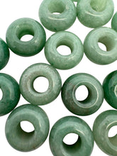 Natural Donut Jade Beads, Sku#BG71