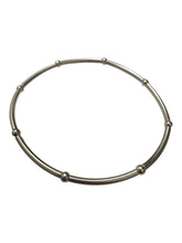 Sterling silver 6.75” stretchy tube bead bracelet, SKU#5014838675L