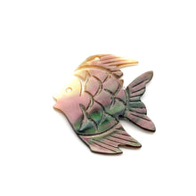 Tahitian Pearl Mother Of Pearl Fish Beads, Sku#M260
