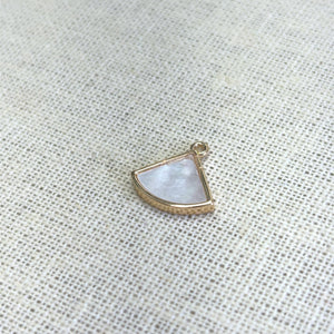 Triangle Charm, Gold Plated, M4419