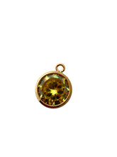 6mm, Gold filled , 3A, Cubic Zicronia Bezel 
SKU#400059SDM8