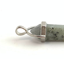 Silver Plated Labradorite Pendant Sku#M1437