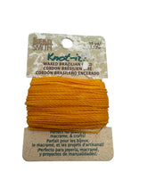 Waxed Brazilian Cord.
