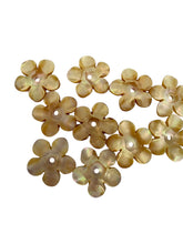 Yellow flower mother of pearl, SKU#M4619