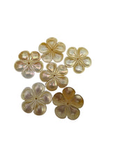 Yellow flower mother of pearl, SKU#M4608