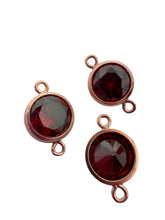 3mm, Gold filled , 3A, Cubic Zicronia Bezel Connector 
SKU#4030CM7