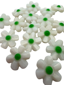 10mm green flower Mother Of Pearl, SKU#M4670