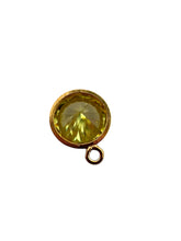 6mm, Gold filled , 3A, Cubic Zicronia Bezel 
SKU#400059SDM8