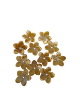 Yellow flower Mother of Pearl, SKU#M4643