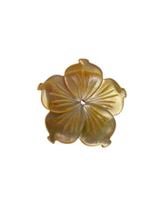 Yellow flower mother of pearl, SKU#M4606
