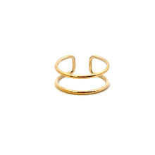 14KGF (Size6) Double ring, SKU#405162R6