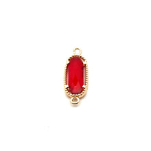 Oval ruby charm, SKU#M2167ruby