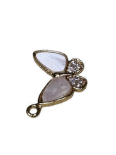 Butterfly charm with rhinestones, SKU#M4425