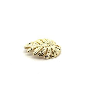Gold leaf charm SKU#M3350