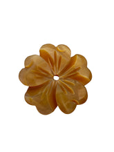 Yellow flower Mother of Pearl, SKU#M4617