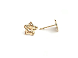 14kGF Flower Stud Earrings Sku#E26-4