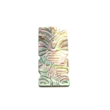 Mother of Pearl Tiki Head Charm Sku#M3495